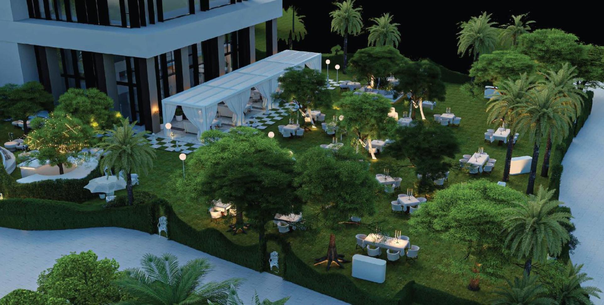 Hotel Delano Dubai At Bluewaters Exterior foto The Garden