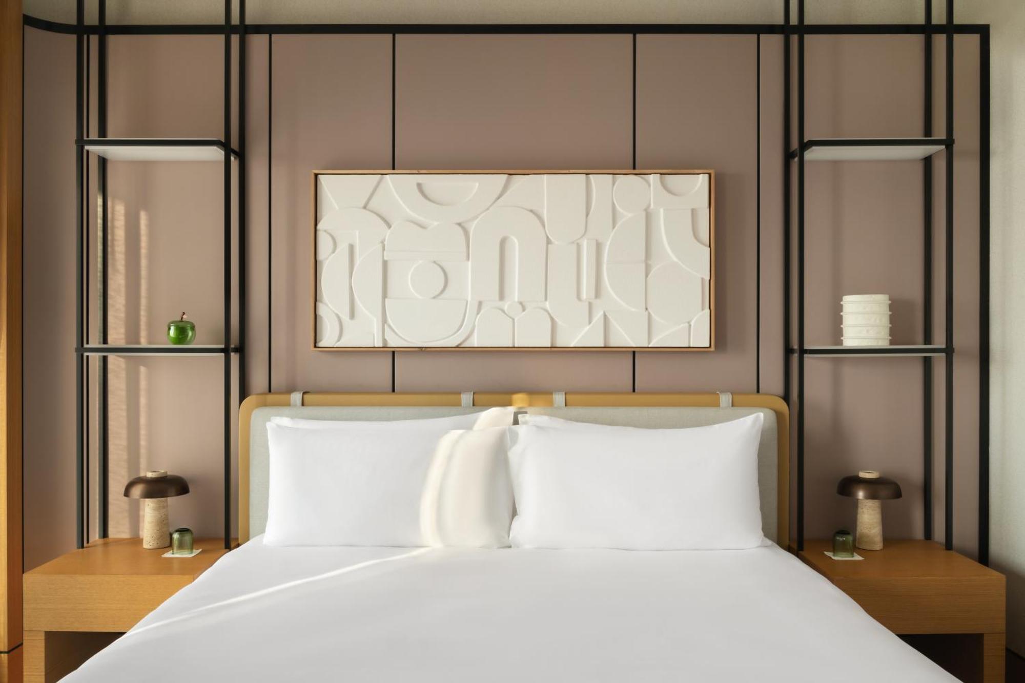 Hotel Delano Dubai At Bluewaters Exterior foto A bedroom at the hotel