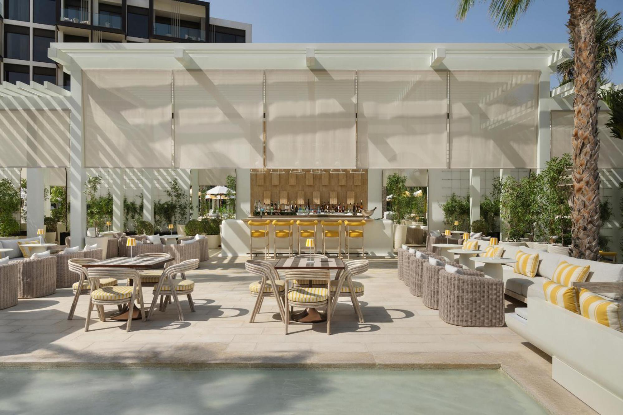 Hotel Delano Dubai At Bluewaters Exterior foto The Pool Bar