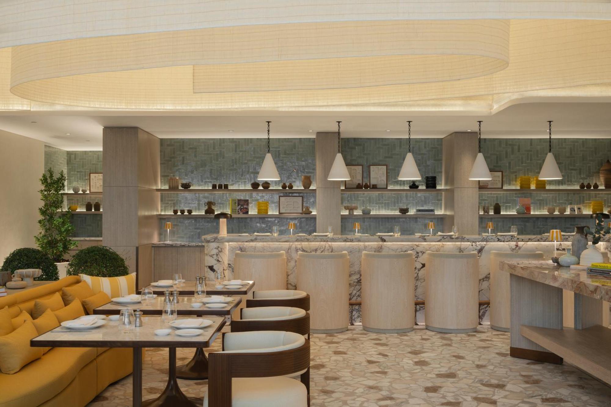 Hotel Delano Dubai At Bluewaters Exterior foto The interior of the restaurant