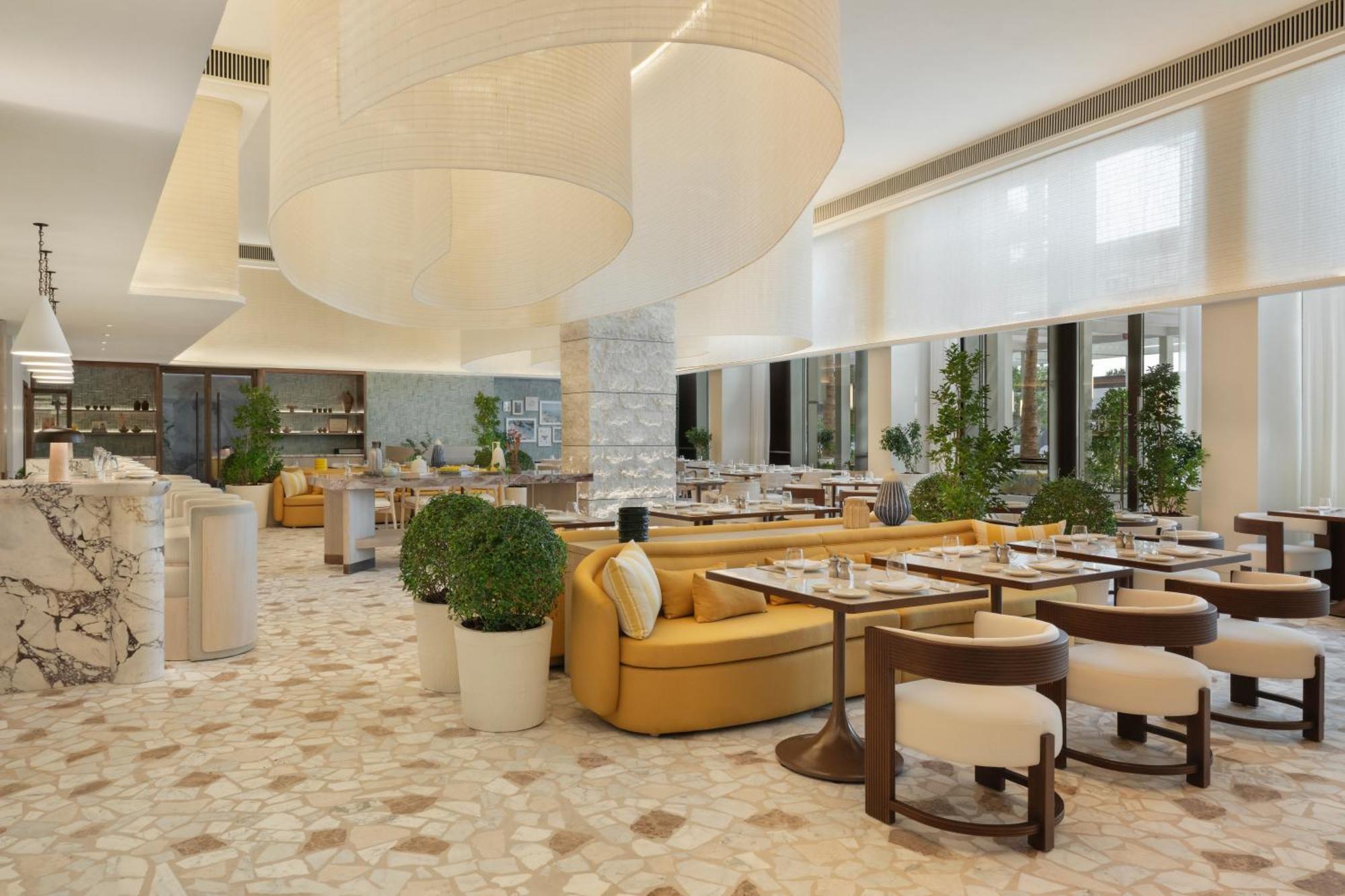 Hotel Delano Dubai At Bluewaters Exterior foto The restaurant