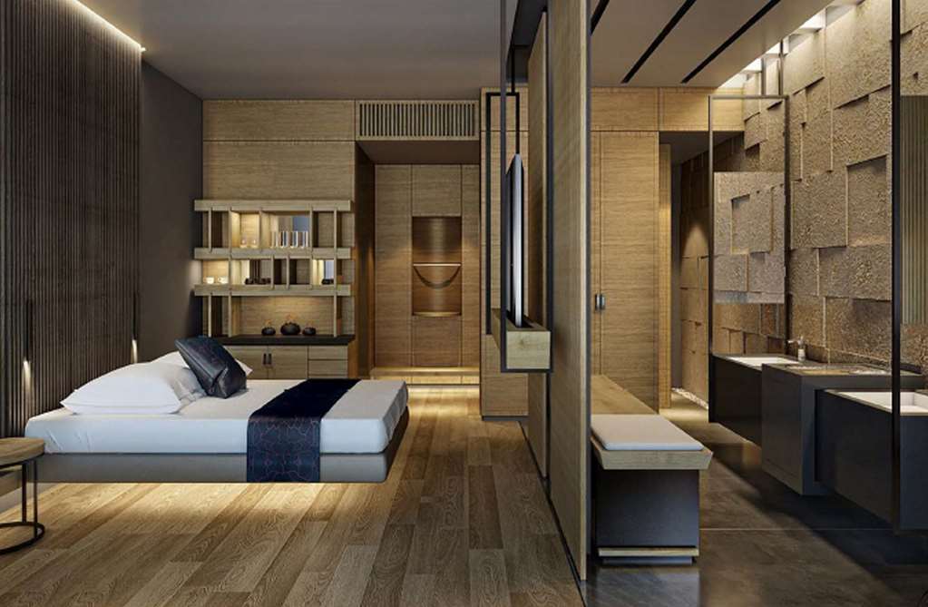 Hotel Delano Dubai At Bluewaters Zimmer foto A bedroom at the hotel