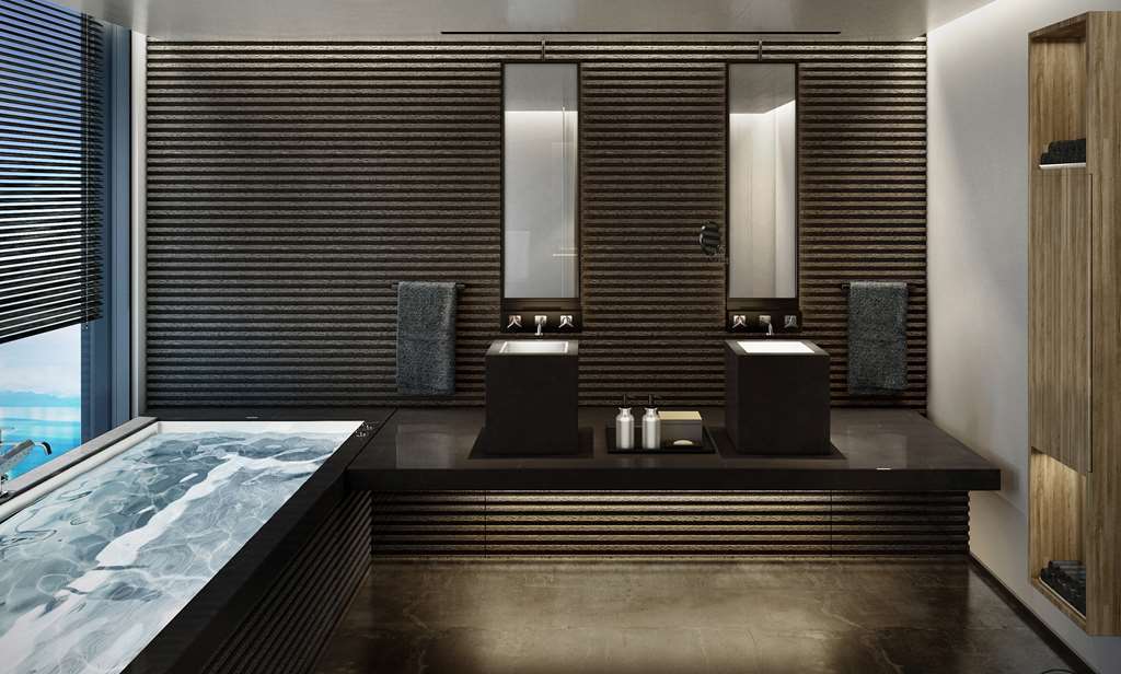 Hotel Delano Dubai At Bluewaters Zimmer foto Bathroom