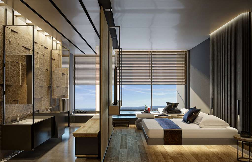 Hotel Delano Dubai At Bluewaters Zimmer foto A guest room at the hotel
